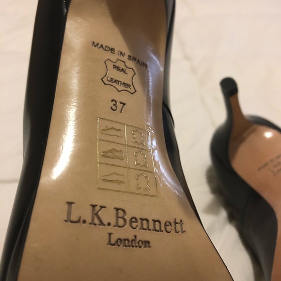 L.K. Bennett London Sybila Heels NIB - size 6 - Picture 7 of 7